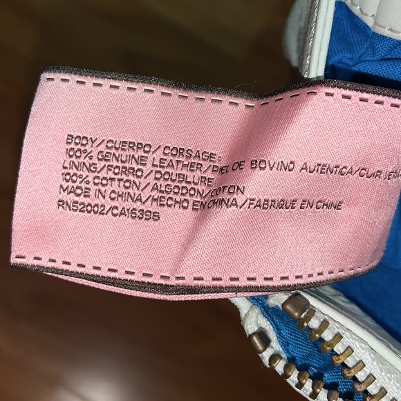 NWOT Original Juicy Couture Leather Clutch